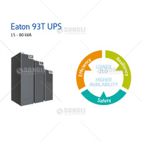 Eaton 93T 15-200kVA Onduleur triphasé en ligne à batterie au plomb, efficacité 96% pour salles informatiques/salle de serveurs, centres de données