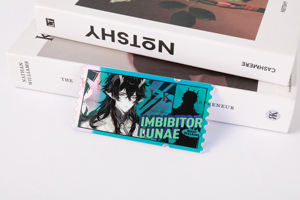 Tarjeta Acrílica con Efecto Láser, Edición Láser Personalizable, Tarjeta de Anime con Efecto Arcoíris Láser, Regalos de Moda - Product Image 5