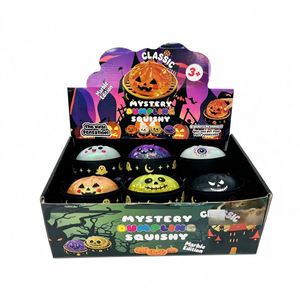 Nouveau Jouet Anti-Stress Lumineux et Scintillant Bao Bun d'Halloween qui Brille dans le Noir – Jouet Sensoriel Squishy en Forme de Dumpling - Product Image 1