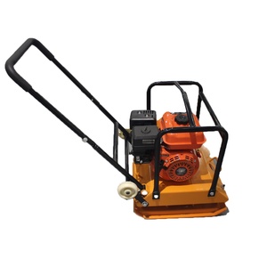 Compacteur à plaques jaunes avec moteur Lifan, capacité de 85 kg, pour la construction de routes en terre - Product Image 1