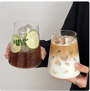 Bicchiere Moderno Riutilizzabile in Vetro Mount Fuji per Americano, Latte, Caffè, Bevande Fredde e <span class=keywords><strong>Acqua</strong></span> - Product Image 5