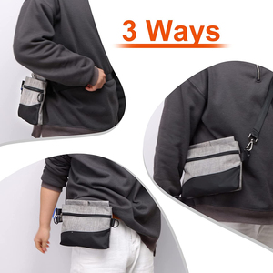 Bolsa de tratamiento para perros con cierre magnético, porta comida para cachorros con bolsillo interior impermeable extraíble - Product Image 2