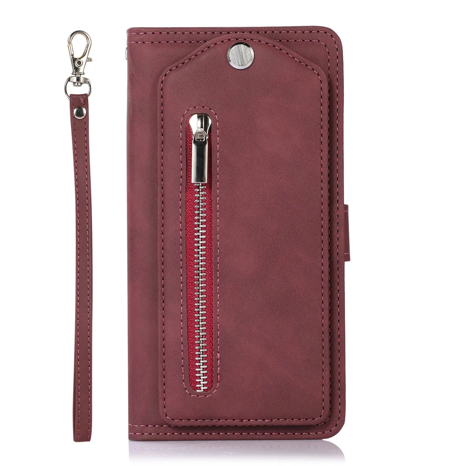 Custom Wholesale PU Flip Wallet Leather phone Case For Samsung Galaxy S22 Ultra plus A53 Wallet Card Slot