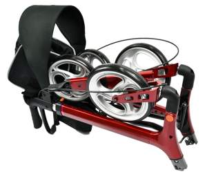 ישן אנשים למבוגרים רפואי שיקום מטופל מתקפל גלגל אורטופדי הליכה סיוע <span class=keywords><strong>rollator</strong></span> הליכונים עם מושב לקשישים - Product Image 4