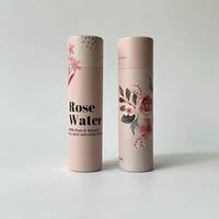 Conteneur de luxe écologique de qualité alimentaire à bas prix pour bâton à lèvres baume à lèvres emballage cadeau rond tube de papier Push up cosmétique