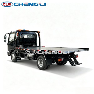 ISUZU Diesel 4x2 Light Duty <b>Flatbed</b> Wrecker <b>Truck</b> LHD/RHD 11Ton Hydraulic Rollback Two Axle Vehicle Recovery <b>Truck</b> - Product Image 2
