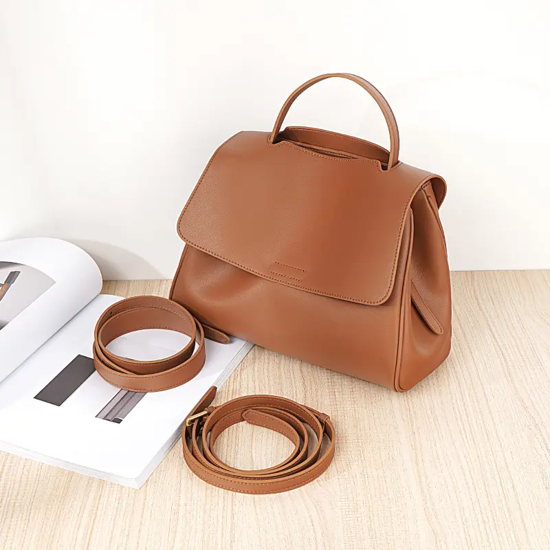 High Quality Handbags New Model Bags Women Stock Real Leather Handbag