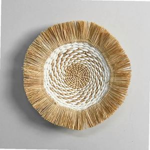 Cesti in Macramè Africani, Arredamento Indiano Moderno, Arte del Pavimento Africana, Contenitore a Muro con Vasi - Product Image 3