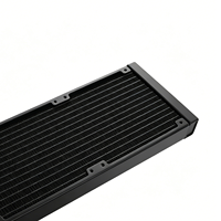 Enfriador Líquido SMD-BY01 de 360 mm, Enfriador AIO con Pantalla de Temperatura, Ventilador ARGB PWM, Refrigeración por Agua para Intel LGA 1700 1851 AMD AM5 AM4