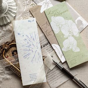 Ensemble de papeterie Mr.Paper : Enveloppes, 5 feuilles de papier à lettres, <span class=keywords><strong>S</strong></span>érie Silent Riddle, Cartes de vœux artistiques style Instagram - Product Image 3