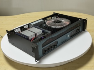 Bán Hàng Nóng 800W RMS 4-Kênh Class D Âm Thanh Khuếch Đại Công Suất Bán Sỉ 8Ω/4Ω Trở Kháng Vỏ Kim Loại Chất Lượng Cao 2U Loa - Product Image 6