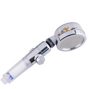 Accessoire de robinet de salle de bains moderne en PC à 360 degrés avec pommeau de douche à haute pression à économie d'eau pour applications de massage - Product Image 2