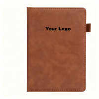Carnet A5 en cuir sur mesure de qualité supérieure, relié cousu, design gaufré, portable, élégant, cadeau de bureau pour les entreprises