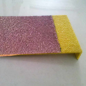 Antiscivolo <span class=keywords><strong>FRP</strong></span> in fibra di vetro piastra e reticolo pannelli resistente alla corrosione resistente per Decking, passerelle, piattaforme - Product Image 4