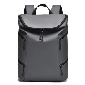 Style coréen mode tendance sac à dos couleur unie grande capacité loisirs Junior lycée étudiant cartable pour les couples - Product Image 5