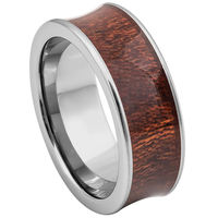 Bague pour homme plaquée or 18 carats incrustation carbure de tungstène corne de cerf en velours alliances de luxe pour homme et femme