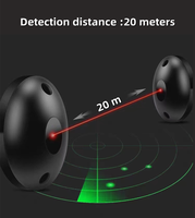 Diseño moderno DC 12V 36V Sensor infrarrojo Detector Seguridad Fotocélula Haz para operadores de puertas automáticas