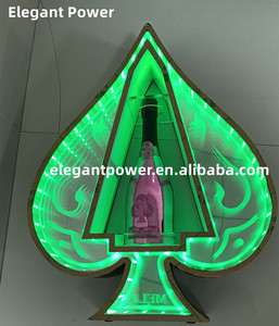 Glorificador de botella con pantalla LED, expositor de botellas, vino, licor, agua, refrescos, acrílico, de pie, presentadores - Product Image 2