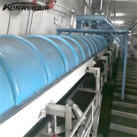 Hervorragende Regen- und Wasserfestigkeit FRP-Bandabdeckung für Kohlebergwerke