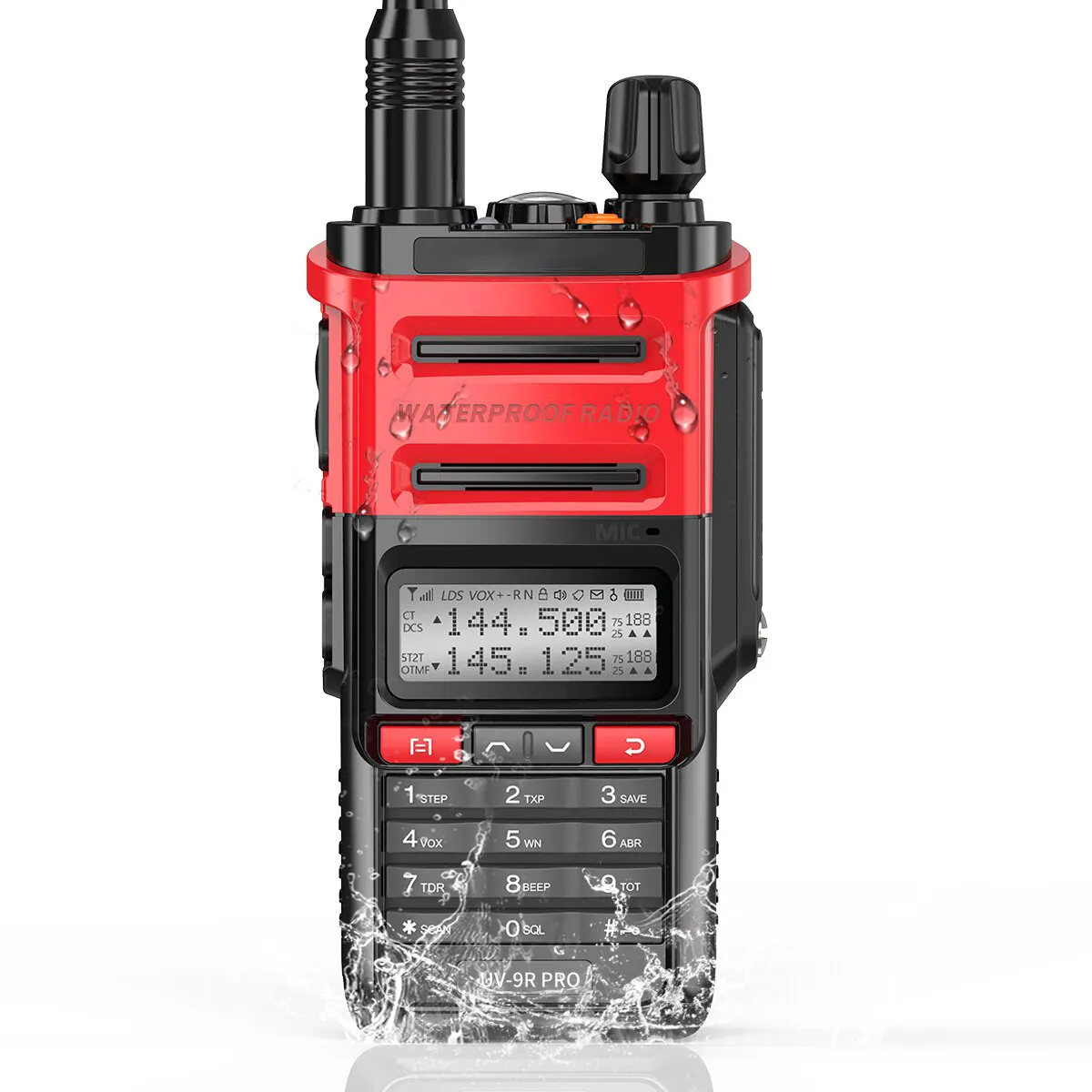 Baofeng High Quality UV-9R Pro Walkie Talkie IP68 Waterproof CB Radio Transceiver 5W UV9R Pro Two Way Radio