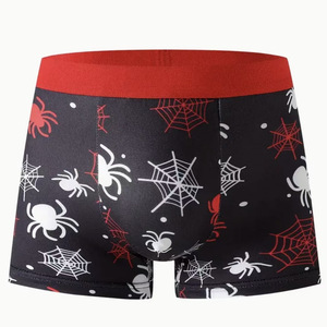<span class=keywords><strong>Sous</strong></span>-vêtements pour enfants avec motif d'araignée, classe A, antibactériens, boxers pour grands garçons, respirants, en polyester, OEM - Product Image 4