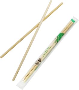 Palillos chinos de bambú desechables para Sushi, venta al por mayor, papel abierto envuelto, palillos gemelos Tensoge de grado 20/23/24cm, 2025 - Product Image 3