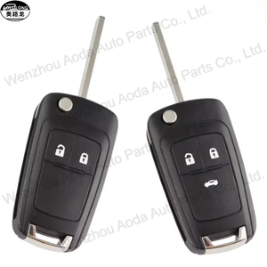 Carcasa para Llave de Coche <span class=keywords><strong>Opel</strong></span> Vauxhall <span class=keywords><strong>Astra</strong></span> Insignia, 4+1 Botones, Plegable, con Control Remoto - Product Image 5