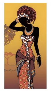 Arte <span class=keywords><strong>de</strong></span> pared Vintage africano étnico 3 uds pintado <span class=keywords><strong>al</strong></span> óleo negro mujer lienzo impresiones para sala <span class=keywords><strong>de</strong></span> estar <span class=keywords><strong>Cuadros</strong></span> decorativos para el hogar - Product Image 5