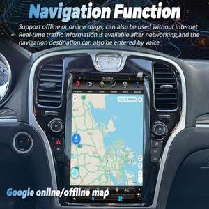 Reproductor Multimedia para Auto, Unidad Principal con Carplay, Pantalla de 13.6 Pulgadas, 128GB, para Chrysler 300C 2012-2019, Android 12, Estilo Tesla, con GPS y Navegación - Product Image 5