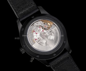 Nouveau modèle - Montre mécanique pour homme Schaffhausen 388108 avec cadran noir et verre saphir - Montres portugaises - Product Image 5