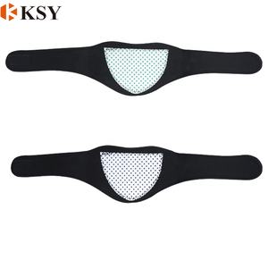Bantalan Leher Termal Penghangat Diri Yang Mudah Dipakai Sendiri Dukungan Penjepit Leher Turmalin Magnetik - Product Image 2