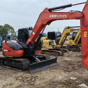 Mini-excavatrice Kubota KX183 d'occasion, 8 tonnes, hydraulique, sur chenilles, exportée du Japon - Product Image 3
