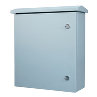 Gabinete de Distribución Eléctrica de Acero con Nivel de Protección IP65 Personalizado, Caja Metálica para Uso en Exteriores, Caja Eléctrica Industrial