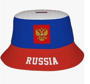 Russie drapeau seau chapeau mode chapeau de soleil pliable pêcheur chapeau pour femmes hommes été voyage chapeau - Product Image 1