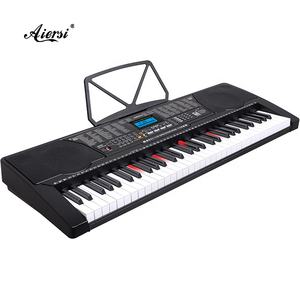คีย์บอร์ดเปียโนไฟฟ้าแบบพกพา 61 คีย์ พร้อมเครื่องเล่นเพลง เครื่องดนตรีระดับมืออาชีพ สำหรับครู - Product Image 4