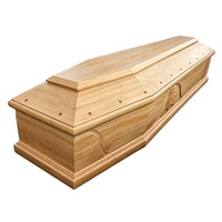 Precios competitivos para ataúdes funerarios de madera.