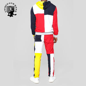 Survêtement de sport pour hommes, fabrication sur mesure, écologique, respirant, en polaire, design 2 en 1, jogging, vêtements de sport, survêtement d'équipe sportive - Product Image 4