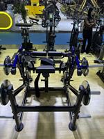 Appareil de musculation professionnel à charge libre pour les fessiers, machine à hip thrust et entraîneur de pont fessier pour le renforcement des fessiers