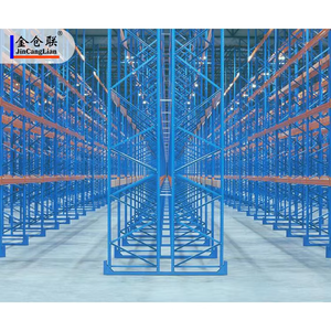 JCL Özelleştirilmiş Endüstriyel Çelik Q235 Seçici Raf Sistemi Depo Rafı 500-2500kg Kapasiteli Toz Boyalı Depolama - Product Image 2