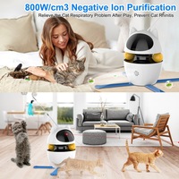 Yun Intelligent Laser Chat Jouet Moderne Style Dessin Animé Automatique Interactif Robot Chauve-Souris Teaser avec Matériel pour Animaux de Compagnie pour Chats et Chiens
