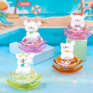 กล่องสุ่มของเล่นเรซิ่นรูปสุนัข Yu Mo Summer Puppy Party ของตกแต่งโต๊ะทำงาน สำหรับเด็กอายุ 8-13 ปี ของขวัญสำหรับเด็กผู้ชายและเด็กผู้หญิง - Product Image 3