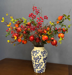 Jarrón de Vidrio Moderno <span class=keywords><strong>y</strong></span> Lujoso para Decoración de Sala de Estar, Comedor u Oficina, Jarrón de <span class=keywords><strong>Flores</strong></span> Gris Transparente Único para Bodas - Product Image 5