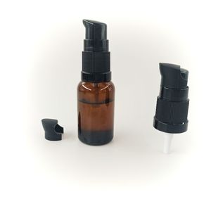 Botella de vidrio ámbar con botón de presión, suero de crema facial y loción con cuentagotas, 5ml, nuevo diseño, <span class=keywords><strong>2021</strong></span> - Product Image 2