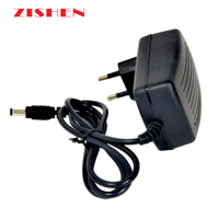 दीवार माउंट अनुकूलक 12V 2A यूरोपीय संघ प्लग करने के लिए इनपुट 100-240V एसी डीसी 5V 9V 12V 1A 2A 3A 4A 5A पावर एडाप्टर