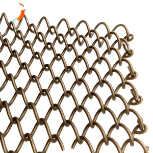 Hot bán nhôm thép Chuỗi liên kết Net cho trang trí lưới với màu sắc khác nhau và tùy chỉnh - Product Image 1