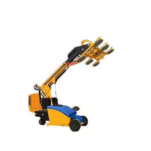 Elevador de vidrio eléctrico para cortina de vidrio al aire libre, instalación de elevación de pared, elevador de vacío de losa a la venta - Product Image 2