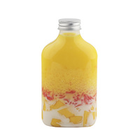 Bouteilles de thé froid de 250 ml, 350 ml, 500 ml avec filtre, bouteilles de thé au lait jetables en PET, bouteilles de jus, portables