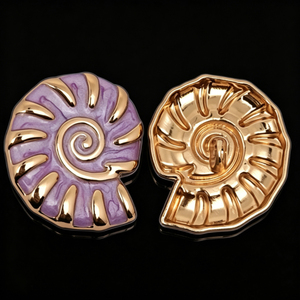 Botones Metálicos Personalizados de Alta Calidad para Coser, Estilo Flor y Corazón, para Abrigos de Mujer, Aleación de Zinc, Sin Níquel, de Proveedores de Fábrica - Product Image 6