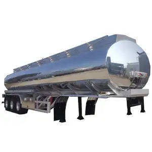 Saso Adr Certificates 8000 gallon aluminum tank trailer aluminium fuel tank for truck