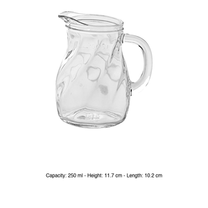 Carafe Bistrot Twist 0,25 L Bormioli Rocco H 11,7 cm Ø 10,2 cm - Product Image 3